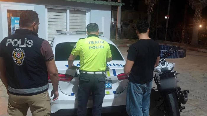 Mersin'de tek teker �ov pahal�ya patlad�: 46 bin TL ceza kesildi