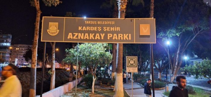 Tarsus'ta bir kii parkta l bulundu