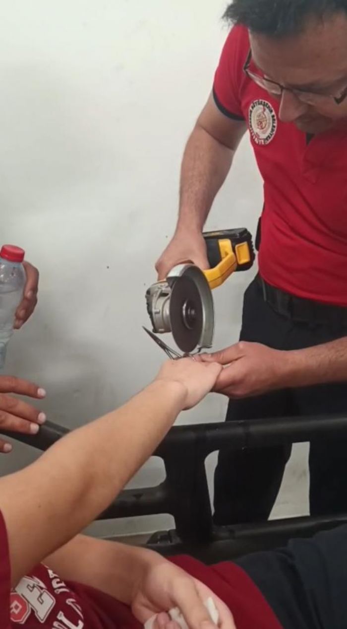 Parma makas halkasna skt, itfaiye kurtard