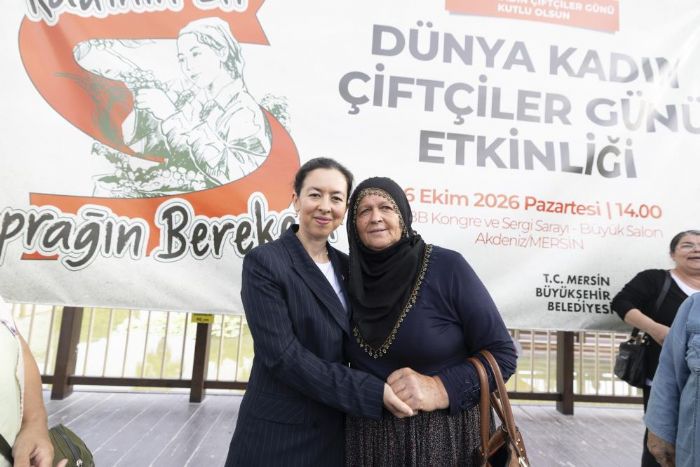 Mersin'de kad�n �reticiler emek ve dayan��ma i�in bulu�tu