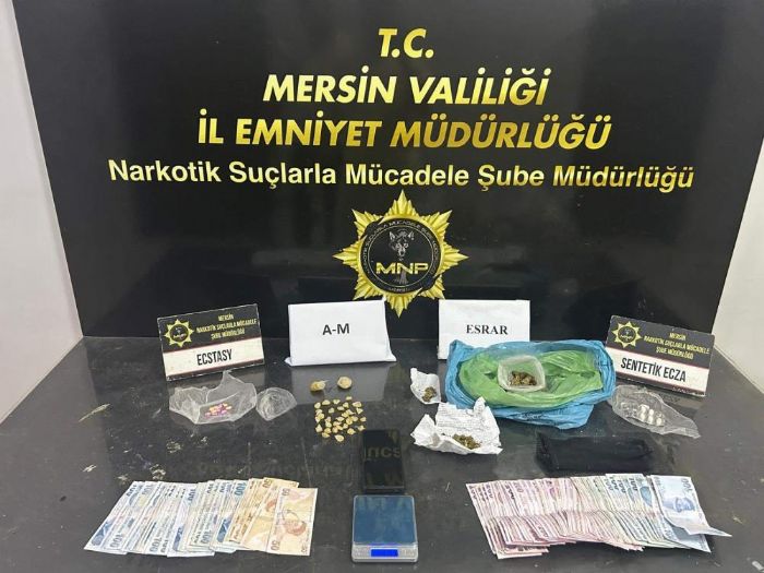 Mersin�de uyu�turucu operasyonu: 4 ��pheli tutukland�