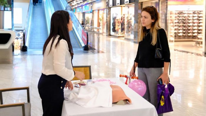 Mersin�de meme kanserine kar�� fark�ndal�k �al��mas�