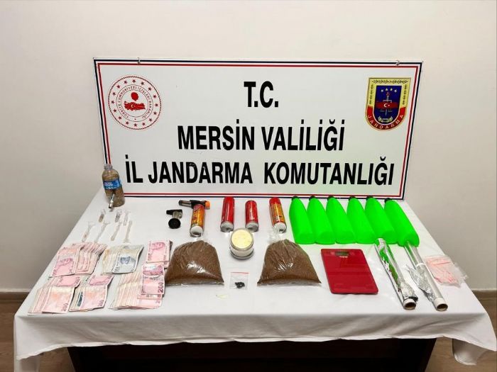 Mersin'de uyuturucu taciri 2 pheli yakalanp tutukland