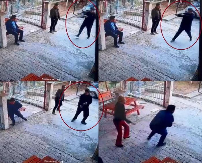 Okul m�d�r�n� vuran ��renci ile babas� tutukland�