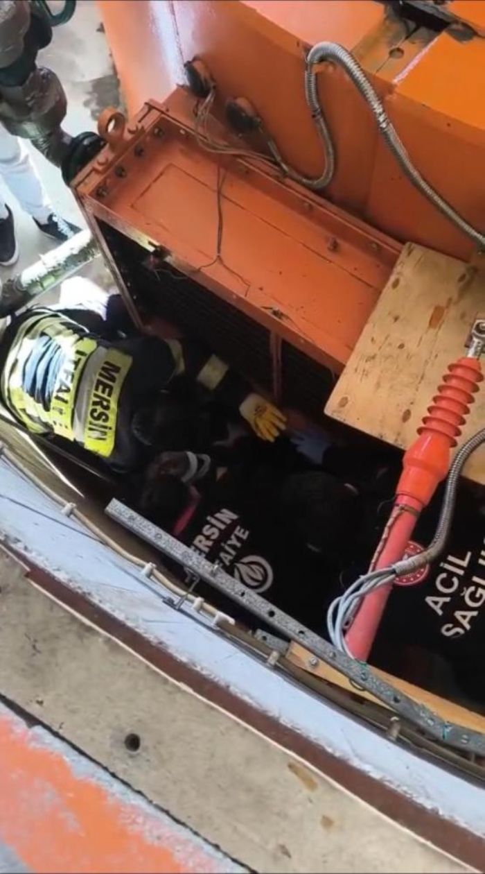 Tarsusta elektrik santralinde i kazas: 1 yaral
