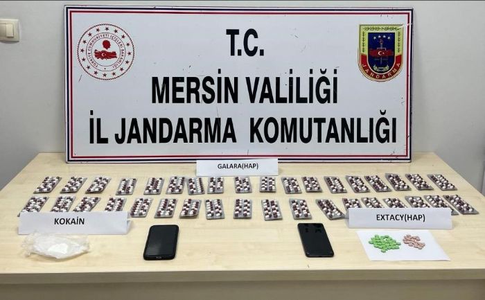 Mersin'de uyuturucu ticareti yapan 4 pheli yakaland