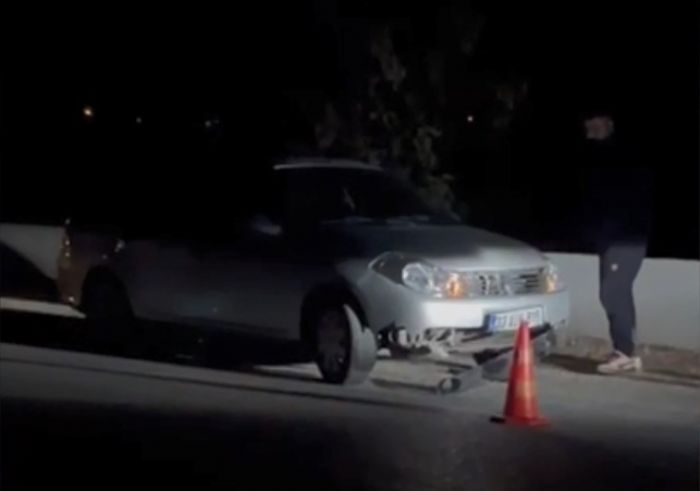 Otomobilin �zerinden ge�ti�i �ah�s hayat�n� kaybetti