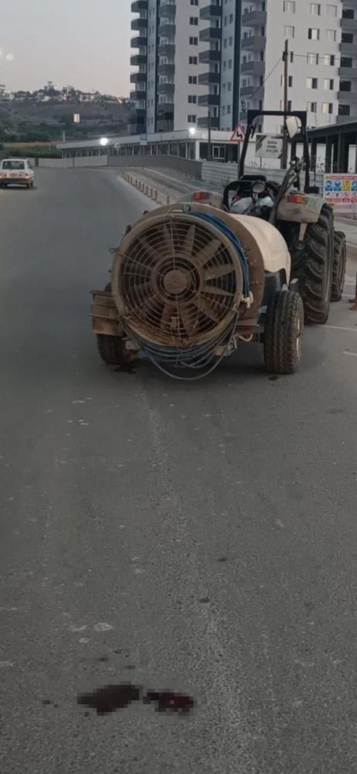 Trakt�rden d��en kad�n hayat�n� kaybetti
