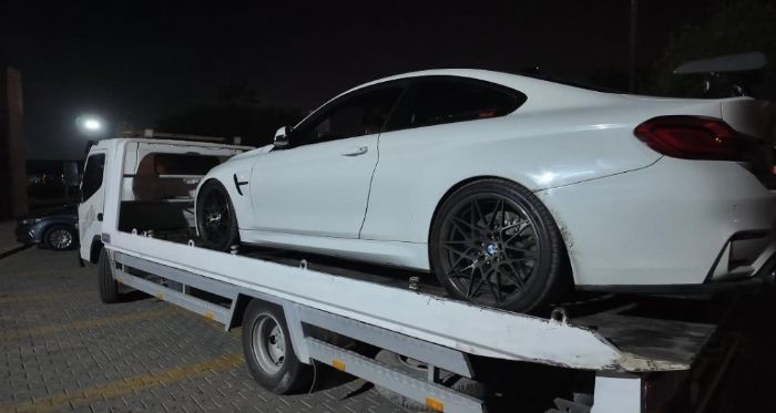 Drift atp egzozdan ate kard: O srnn ehliyeti iptal edilip 55 bin TL ceza kesildi