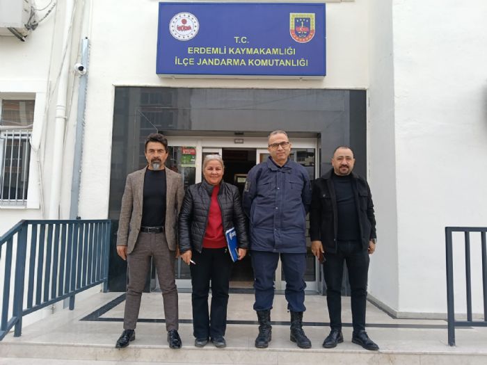 ERDEML� �NSAN HAKLARI KOM�SYONU KURUM Z�YARETLER�NE BA�LADI