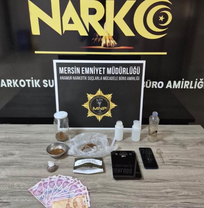 Anamur'da uyu�turucu operasyonu: 1 ��pheli tutukland�