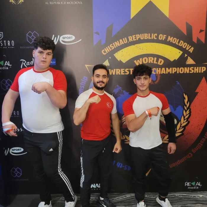 Mersinli sporcu Dnya Bilek Grei ampiyonas'nda altn madalya kazand