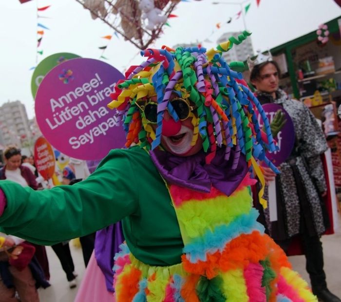 Sayapark AVM�de 'Kids Fest Bahar ve �ocuk �enli�i' ba�lad�