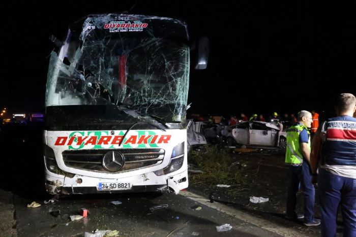 Mersinde feci kazaya tank olan vatanda o anlar anlatt