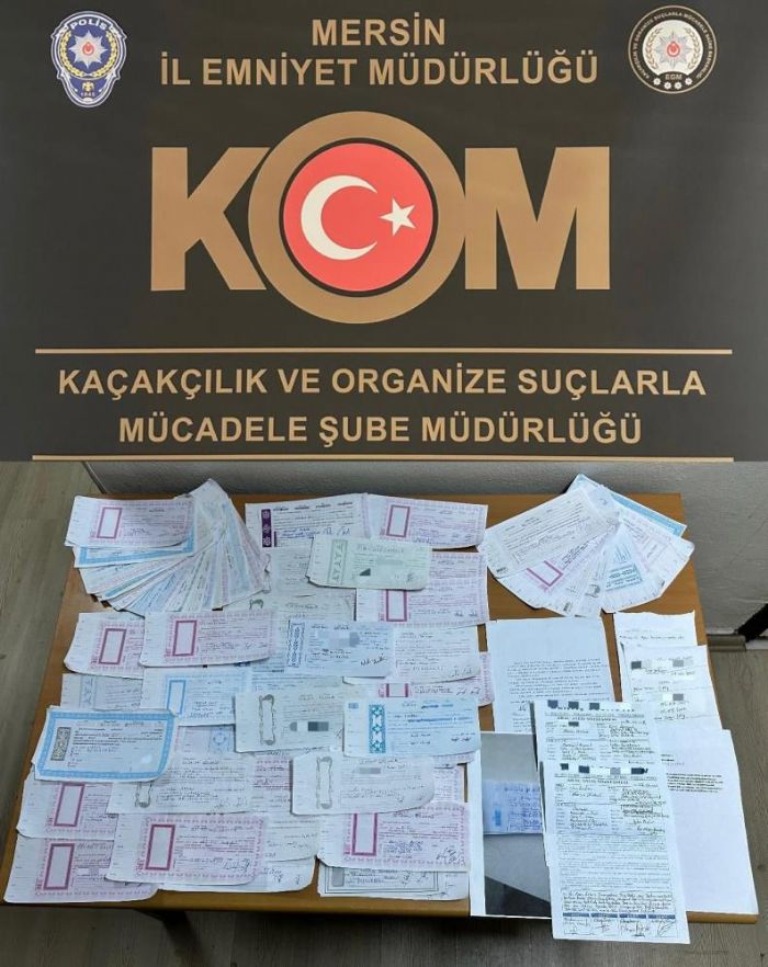 Mersin'de tefecilik operasyonu: 8 gzalt