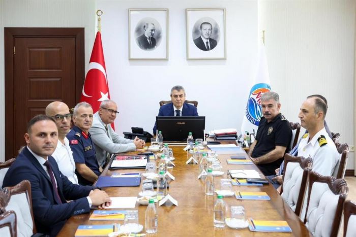 Mersin'de gvenlik ve asayi tedbirleri masaya yatrld