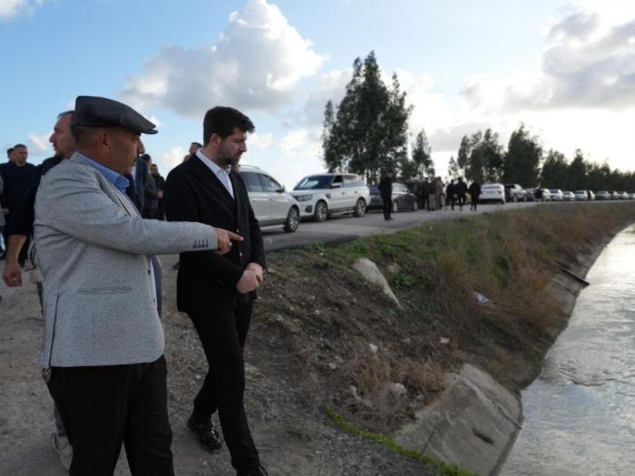 Tarsus Belediyesi sel ve f�rt�na sonras� zarar tespiti i�in sahada