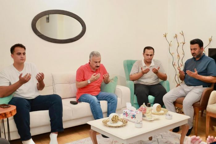 �ehit polis Sinan �etinkaya dualarla an�ld�
