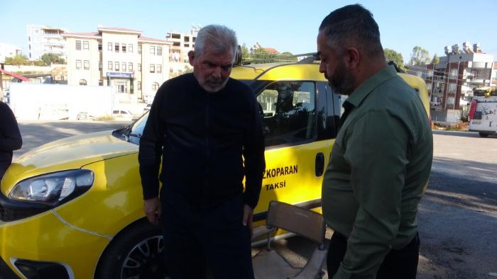Mersin'de 62 yandaki taksiciyi baklayp darp ettiler