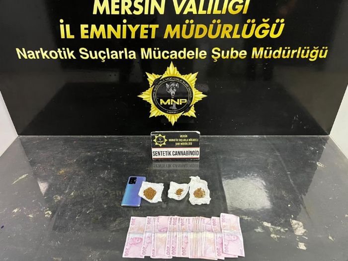 Mersin�de uyu�turucu operasyonu: 3 tutuklama