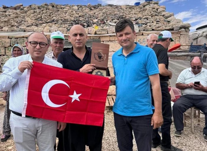 Ma heyecanna dayanamayan muhtar hayatn kaybetti