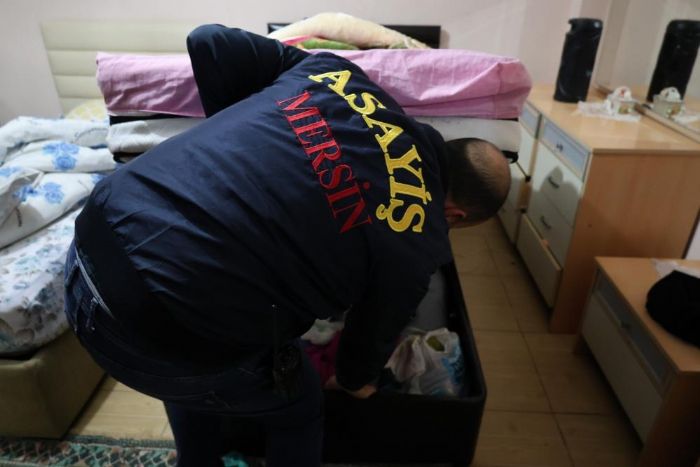 Mersin'de aranan ahslar operasyonu: 91 hkml yakaland