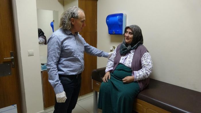 Mersin'de 11 yl ihmal edilen memedeki 8,5 kiloluk kitle ameliyatla karld